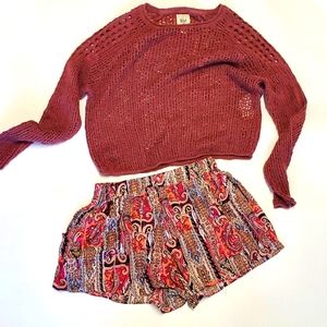 Raya Sun, Skort, Sz Large, Muli-color